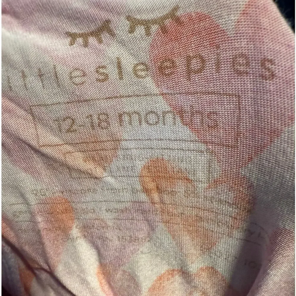Little Sleepies Heart Pants 12-18 Months